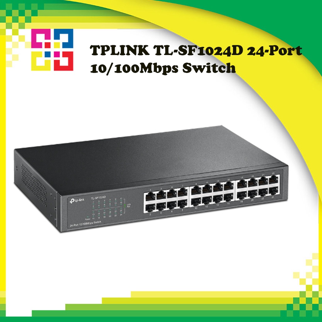 tplink-tl-sf1024d-24-port-10-100mbps-switch