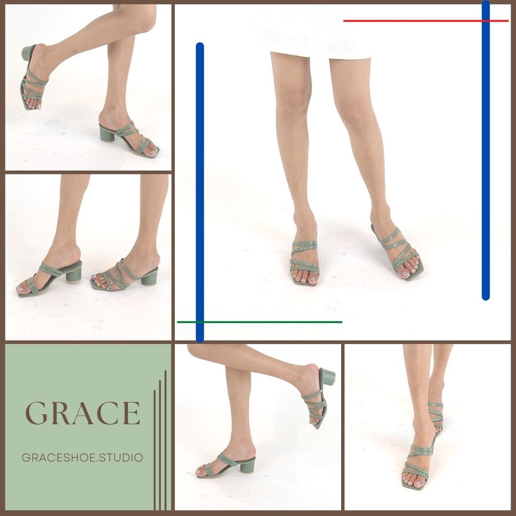 grace-4-สาย-รองเท้าส้นสูงผู้หญิง-2-นิ้ว-รองเท้าเปิดส้น-แฟชั่น-shoes-women-แตะส้นสูงแบบสาย