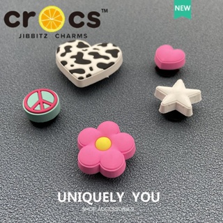 สินค้า jibbitz crocs charms แท้ ตัวติดรองเท้า  อุปกรณ์เสริม จี้รูปดอกไม้ สําหรับตกแต่งรองเท้า crocs jibbitz
