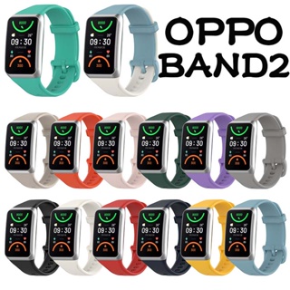 ภาพหน้าปกสินค้าสายนาฬิกาข้อมือ ซิลิโคนนิ่ม แบบเปลี่ยน สําหรับ Oppo Band2 Oppo Band 2 Oppoband2 ที่เกี่ยวข้อง