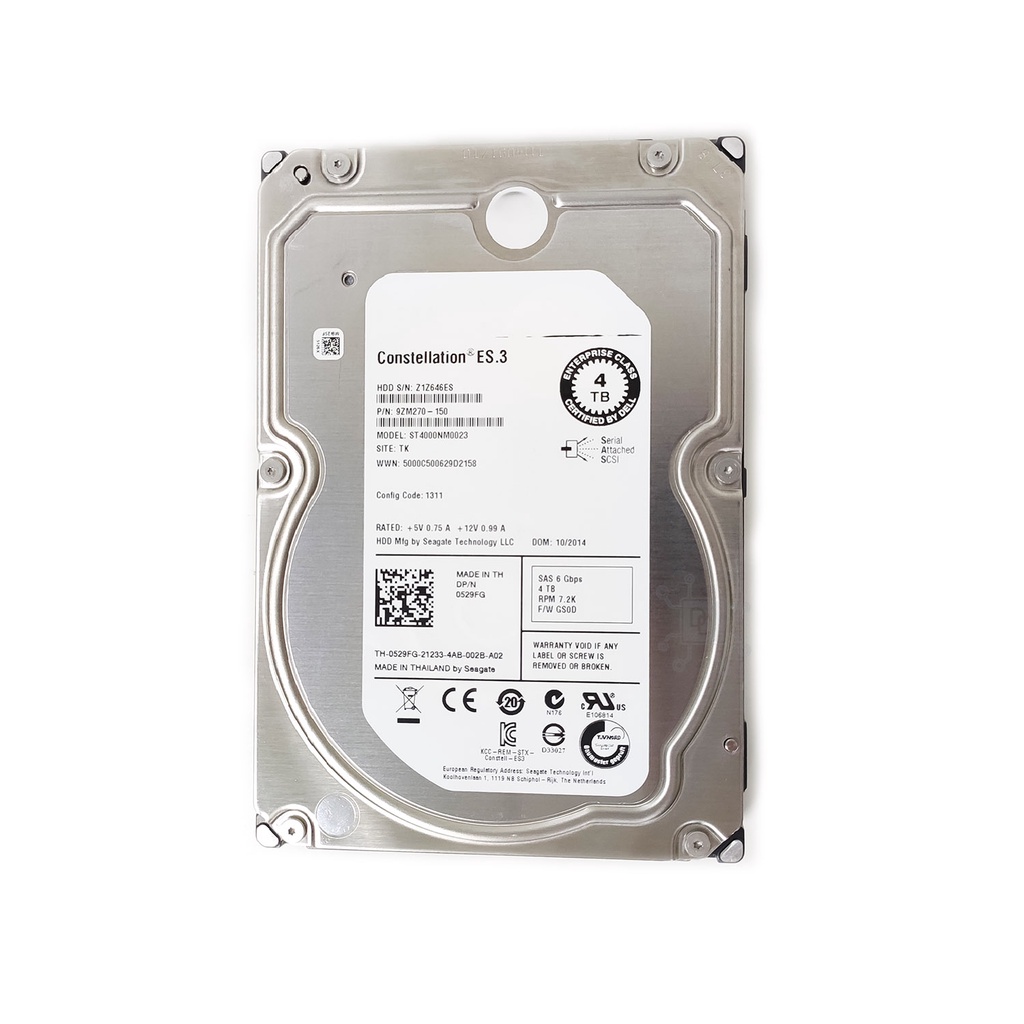 HGST Seagate dell 4TB 7200RPM SAS 6Gbps 3.5