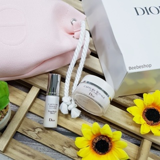 Dior Capture Totale 2pcs. serum 7ml cream 15ml ผลิต 11/2021 เซรั่มและครีม ช่วยกระชับและลดเลือนริ้วรอย