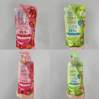 (2 สูตร) Shokubutsu Monogatari Body Wash โชกุบุสซึ โมโนกาตาริ ครีมอาบน้ำเพื่อสุขภาพผิวดี 400-450 มล.