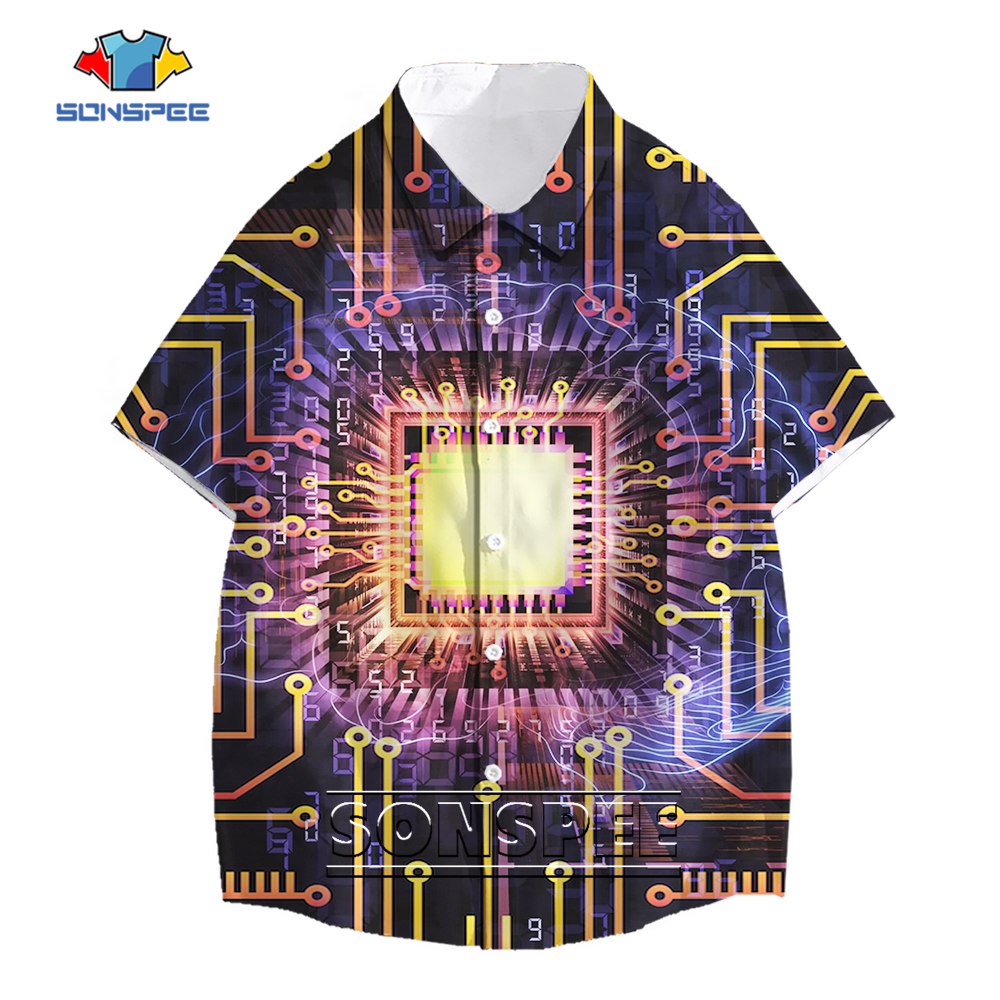 sonspee-summer-harajuku-graphic-cpu-3d-printing-botton-shirt-men-women-amp-39-s-processor-tops-short-sleeve-circuit-board-d