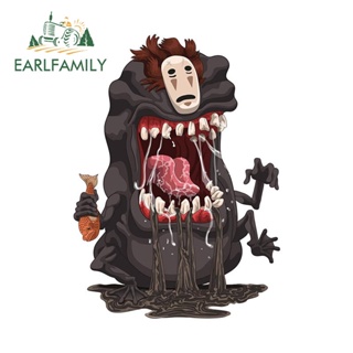 Earlfamily สติกเกอร์ ลายการ์ตูนอนิเมะ Spirited Away JDM กันน้ํา สําหรับติดตกแต่งรถยนต์ ตู้เย็น ขนาด 13 ซม. x 9.4 ซม.