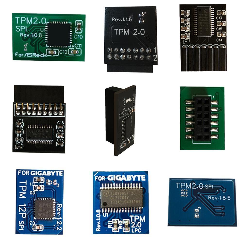 1PC TPM 2.0 Encryption Security Module Board Remote Card Supports Multi ...