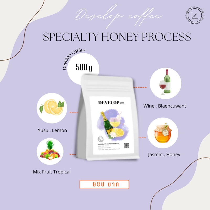 กาแฟDevelopCoffeeHoneyProcess | Shopee Thailand