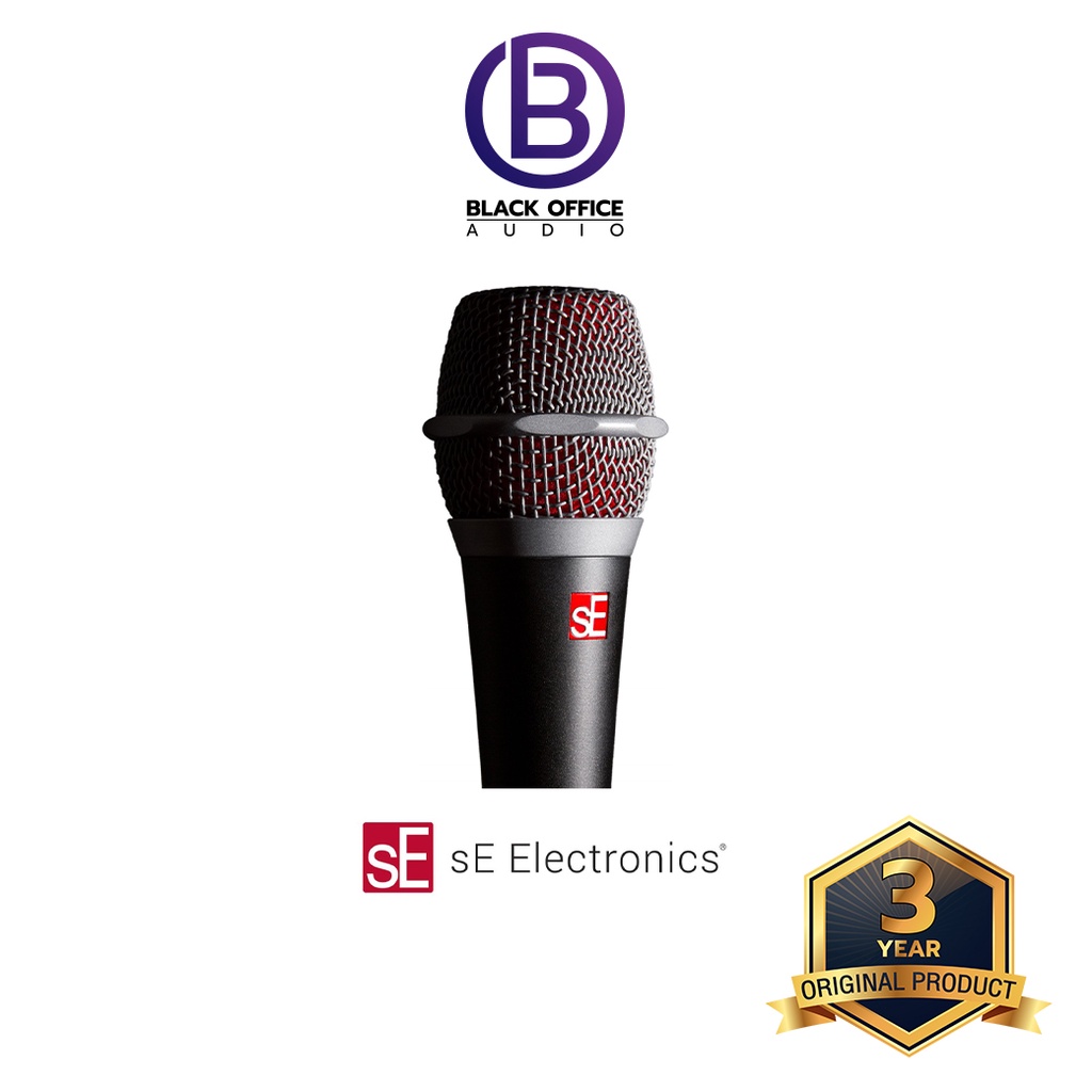 se-electronics-v7-ไมค์ไดนามิก-ไมค์ร้องเพลง-ไมค์เวที-ไมค์พูด-dynamic-microphone-blackofficeaudio