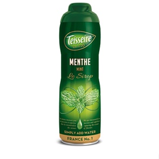 Teisseire Green Mint syrup 60cl / ไซรัป เตสแซร์ กลิ่นกรีนมิ้นท์