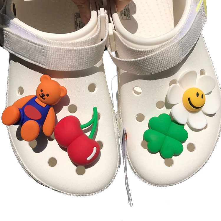 50เท่านั้น-ราคาพิเศษ-สินค้าพร้อมส่ง-ตัวติดหมีรองเท้าcrocs