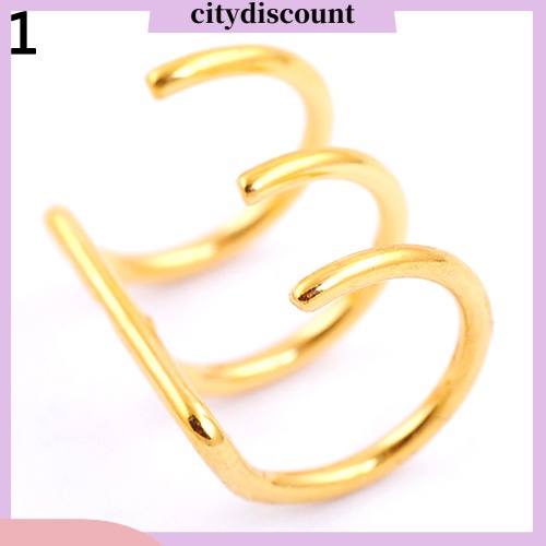 lt-citydiscount-gt-ต่างหูสตรีแบบคลิปรูปตัว-c-1-ชิ้น