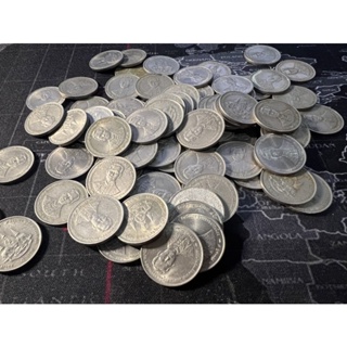 สินค้า เหรียญ 1บาท วาระที่ระลึก เหรียญกาญจนาภิเษกปี 2539 เหรียญช้าง ครบพระราชกรณียกิจ 50 ปี (ผ่านการใช้งาน)