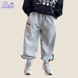 [BXPB] กางเกงกีฬา กางเกงลําลอง ทรงหลวม ใส่สบาย แฟชั่นสําหรับเด็กผู้ชาย อายุ 3-15 ปี