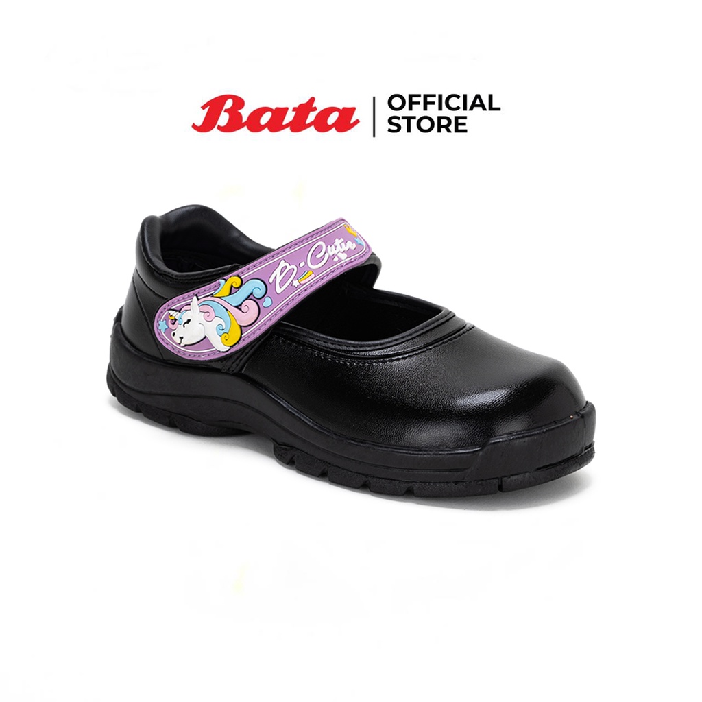 bata-บาจา-b-cute-รองเท้านักเรียนหญิง-คัทชู-พร้อมเทคโนโลยี-life-material-ลดกลิ่นอับชื้นและแบคทีเรียอายุ-1-3-ปี-ลายยูนิคอร์น-1416448