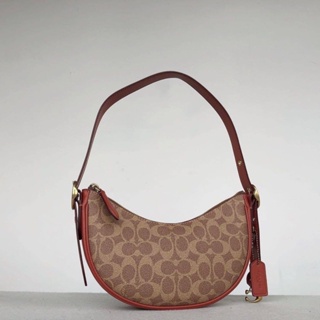 Coach Luna Shoulder Bag in refined calf leather