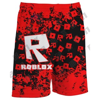 *ENX* กางเกงขาสั้น พิมพ์ลาย Roblox Game สําหรับเด็ก
