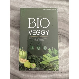 สินค้า Bioveggy by primaya ไบโอเว็จจี้ วิตามินผัก เมล็ดผัก ไฟเบอร์ตัวใหม่ดีทอกซ์พรีมายา 1 กล่อง 10 แคปซูล