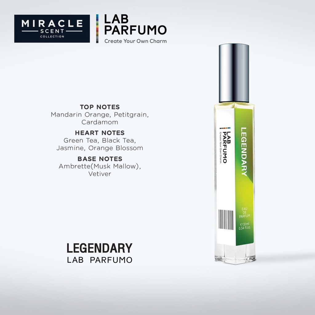 น้ำหอม LAB PARFUMO LEGENDARY กลิ่นชาปน Citrus | Shopee Thailand
