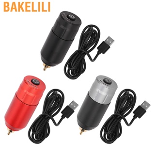 Bakelili Wireless Tattoo Power Supply Voltage Adjust Aluminium Alloy USB Rechargeable RCA Machine Battery