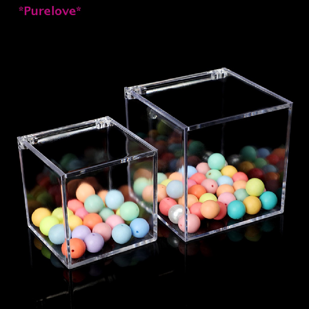 purelove-gt-กล่องอะคริลิคใส-สําหรับใส่ขนมช็อคโกแลต-ลูกอม-ลูกบาศก์-ตกแต่งงานวันเกิด-งานแต่งงาน