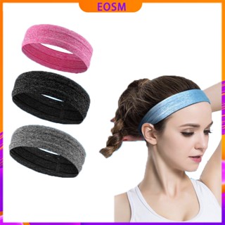 EOSM Sport Headband ผ้าคาดหัว ผ้าซับเหงื่อ รัดผม สำหรับออกกำลังกาย สายรัดหัว ผ้ารัดหัว ปลอกผม ที่รัดศีรษะ