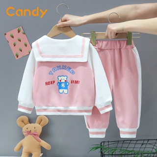 Candy Kids Candy ชุดเด็กผู้ชาย เสื้อผ้าเด็ก เสื้อกันหนาวเด็ก นุ่ม และสบาย ด้านบนเกาหลี 2022 NEW สวย สบาย Unique Comfortable T023011 36Z230909