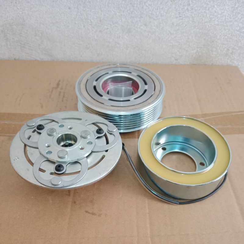 nissan-urvan-e26-nv350-ดีเซล-7pk-นิสสัน-เออร์แวน-อูแวน-รถตู้-หน้าครัชคอมแอร์ชุดมู่เลย์หน้าคลัทช์หน้าคลัชมูเลย์มู่เล่ย์