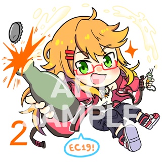 [Pre-Order Limited] Kimhan Acrylic Stand EC19 2nd anniversary (10 CM)