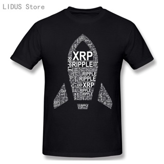 เสื้อเชิ้ตชาย 2021 แฟชั่นกราฟิกเสื้อยืดการ์ตูนอะนิเมะระลอกคลื่น (XRP) เดือนเสื้อยืดแขนสั้นผู้ชายลําลองเสื้อยืดผ้าฝ้าย 10