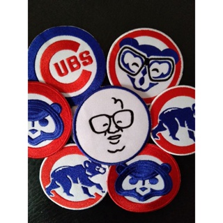 Chicago Cubs ตัวรีดติดเสื้อ อาร์มติดเสื้อ งานปัก งานdiy มี5แบบ