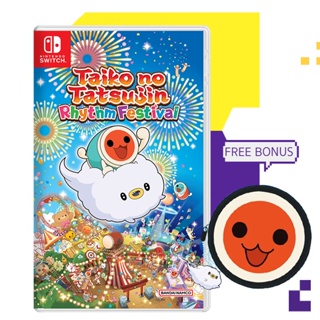 สินค้า [+..••] พร้อมส่ง🚚 ผ่อน 0% | NSW TAIKO NO TATSUJIN: RHYTHM FESTIVAL (เกม Nintendo Switch™ 🎮)