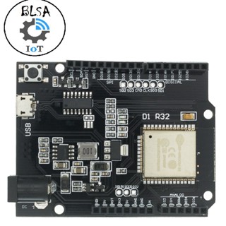 Esp32 บอร์ดไมโครคอนโทรลเลอร์ บลูทูธไร้สาย WIFI D1 Mini สําหรับ Arduino UNO R3 D1 R32 CH340 4M