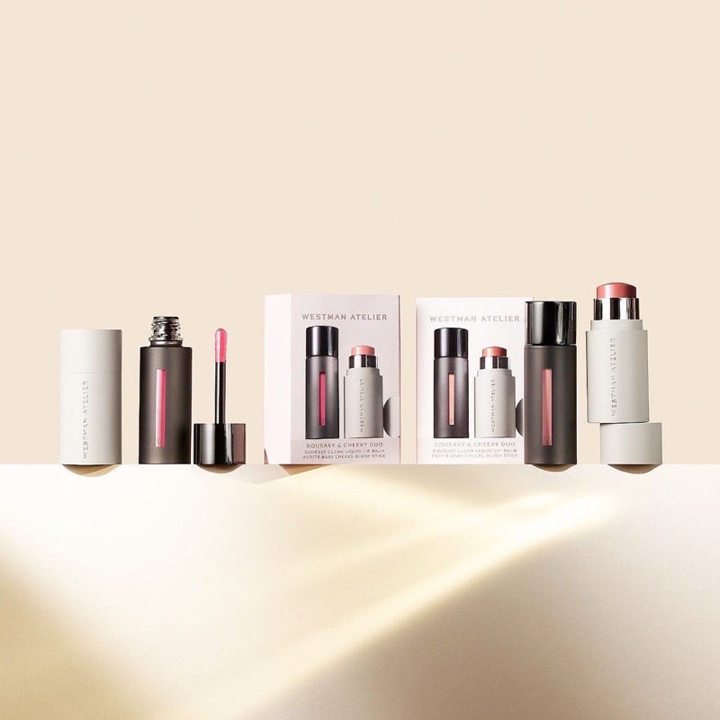 Westman Atelier Squeaky and Cheeky Duo Lip and Cheek Holiday Gift Set ...