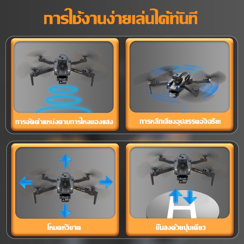 ภาพหน้าปกสินค้าองศาในเที่ยวบินต่อเนื่อง50กม./ชม.โดรนบังคับ 8K เลนส์คู่ โดรนบังคับวิทยุ ถ่ายภาพ บินนิ่ง ถ่ายวีดีโอชัด โดรนติดกล้อง โดรนค จากร้าน youboys บน Shopee