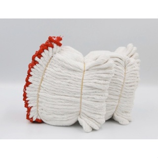 ถุงมือผ้า 5 ขีด 12 คู่ สีขาว ถุงมือทอผ้าฝ้าย (500 กรัม)