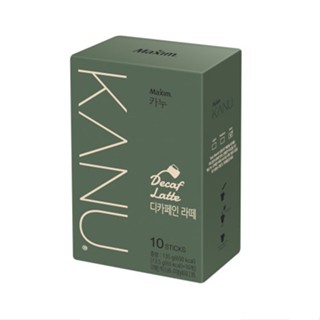 Maxim Kanu Decaf Latte [10 ซอง/135 g.] :: กาแฟลาเต้สำเร็จรูปปราศจากคาเฟอีนจากประเทศเกาหลี