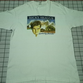 เสื้อยืดวินเทจ Ricky Skaggsไซล์ XL