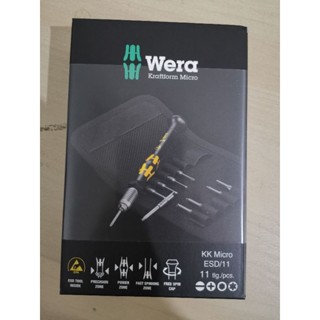 ชุดไขควง Kraftform Kompakt Micro ESD/11 Code Nr.:05073670001 Wera