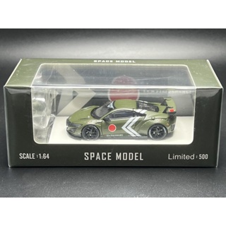 Space Model 1/64 /  Honda NSX Zero Fighter + Figure