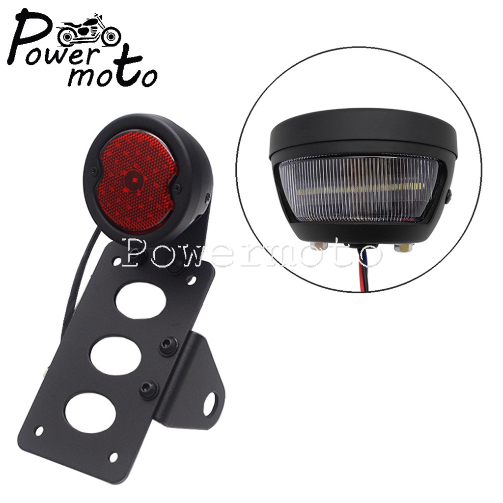 black-motorcycle-led-license-plate-taillight-amp-amp-bracket-for-street-bike-cruiser-chopper-atv-dirt-bike-taillights-side-m