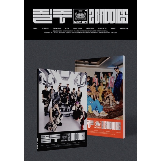ภาพหน้าปกสินค้าพร้อมส่ง  NCT 127 질주 (2 Baddies) - The 4th Album