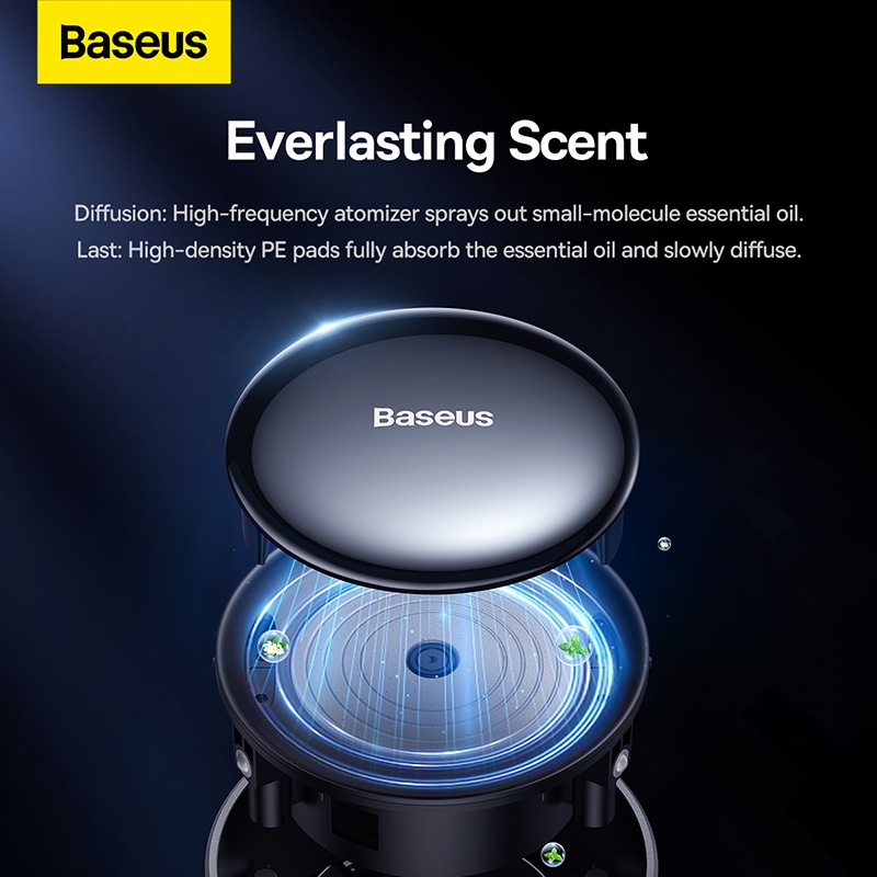 baseus-น้ําหอมปรับอากาศในรถยนต์-อโรมาเธอราพี-กลิ่นหอม-ติดทนนาน-ระงับกลิ่นกาย-บริสุทธิ์-เครื่องประดับระดับไฮเอนด์พิเศษ