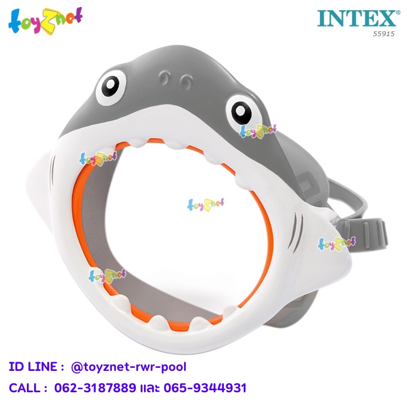 Intex หน้ากากดำน้ำ ฉลาม รุ่น 55915 | Shopee Thailand