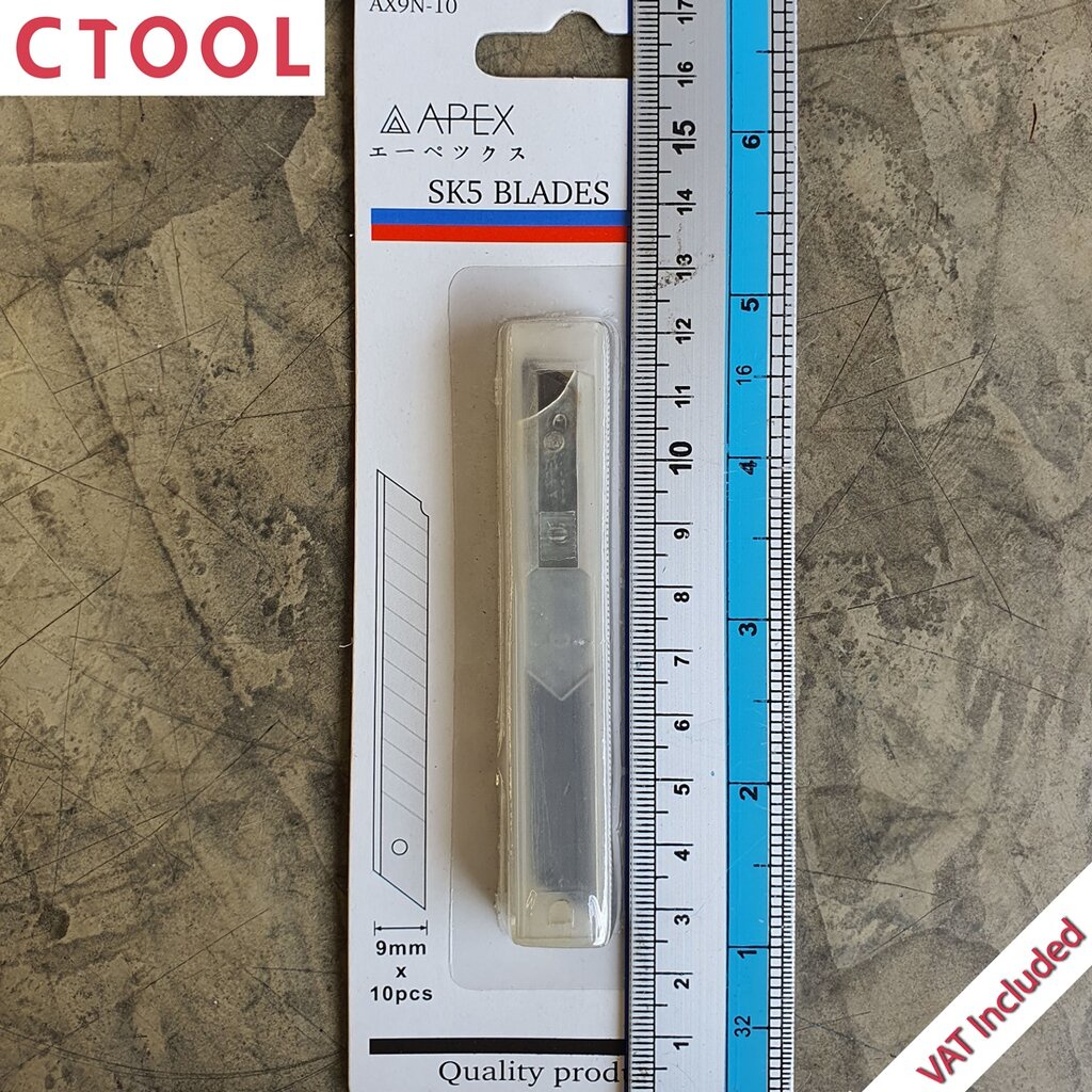 ใบคัตเตอร์ขนาดเล็ก-sk5-apex-ของแท้-authentic-small-knife-cutter-blade-ซีทูล-ctoolhardware