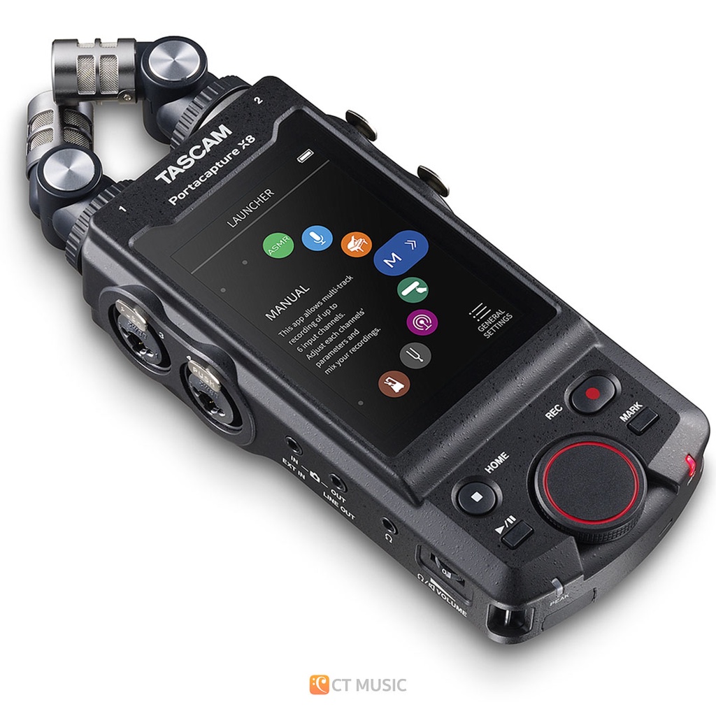 tascam-portacapture-x8-เครื่องบันทึกเสียง