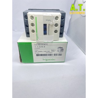 ถูกสุด! LC1D18M7 : แมกเนติกคอนแทคเตอร์ 3P, 18A 220VAC - Schneider Electric - Magnetic Contactors  ส่งของทุกวัน