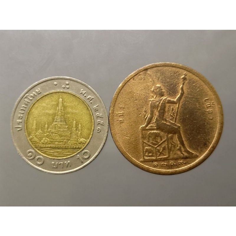 เหรียญเซี่ยว-หนึ่งเซี่ยว-เนื้้อทองแดง-แท้-จศ-1249-เงินโบราณสมัย-ร-5-พระบรมรูป-พระสยามเทวาธิราช-รัชกาลที่5-1เซี่ยว