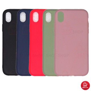 เคส สำหรับ iPhone XR ไอโฟน เอ็กซ์อาร์ เท็นอาร์ เคสซิลิโคนนิ่ม สีพาสเทล TPU บาง