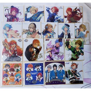 🌟Shikishi Ensemble Stars! ชิกิชิ อันสึตะ คละแบบ