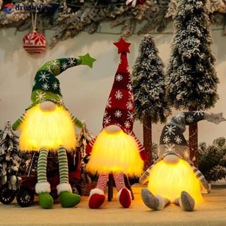 Dreamforest ตุ๊กตาโนมเรืองแสง ไร้หน้า ของเล่น สําหรับตกแต่งบ้าน เทศกาลคริสต์มาส ปีใหม่ N5T6